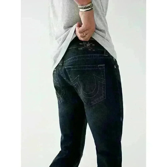 NEW! True Religion Men's 38 Rocco Skinny Fit Jeans in Last Call NWT $149 - Picture 2 of 2
